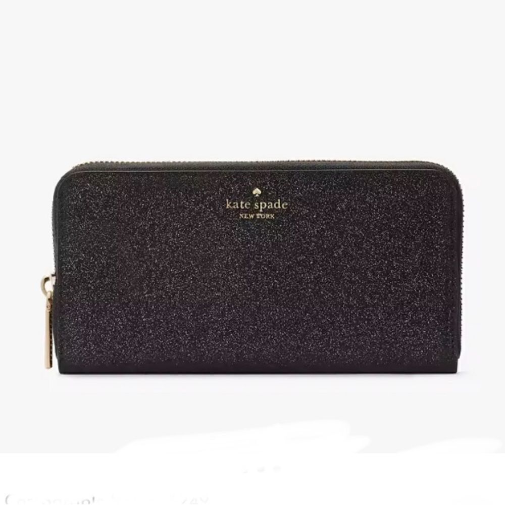 Kate Spade Glimmer Boxed Large Continental Wallet Bag Purse - Picture 11 of 13